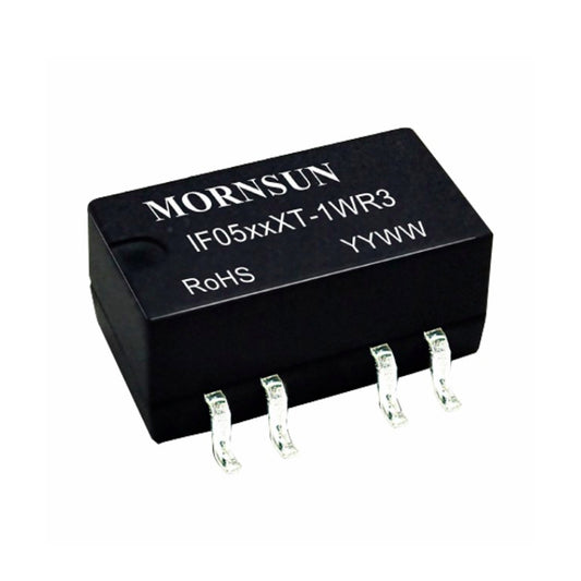 Mornsun IF0515XT-1WR3Fixed Input 5V 15V Step Up DC 15V 1W Converter Module Adjustable