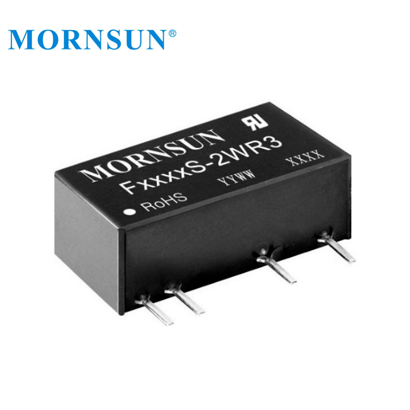 Mornsun F2403S-2WR3 Fixed Input Unregulated Single Output 24V To 3.3V 2W DC/DC Converter Step Down Converter