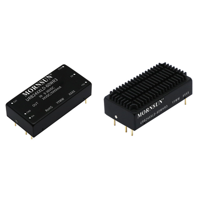 Mornsun URB2424LD-60WHR3 Ultra-wide Input 60W 9~36V Input 36VDC To 24V 60W DC to DC Converter
