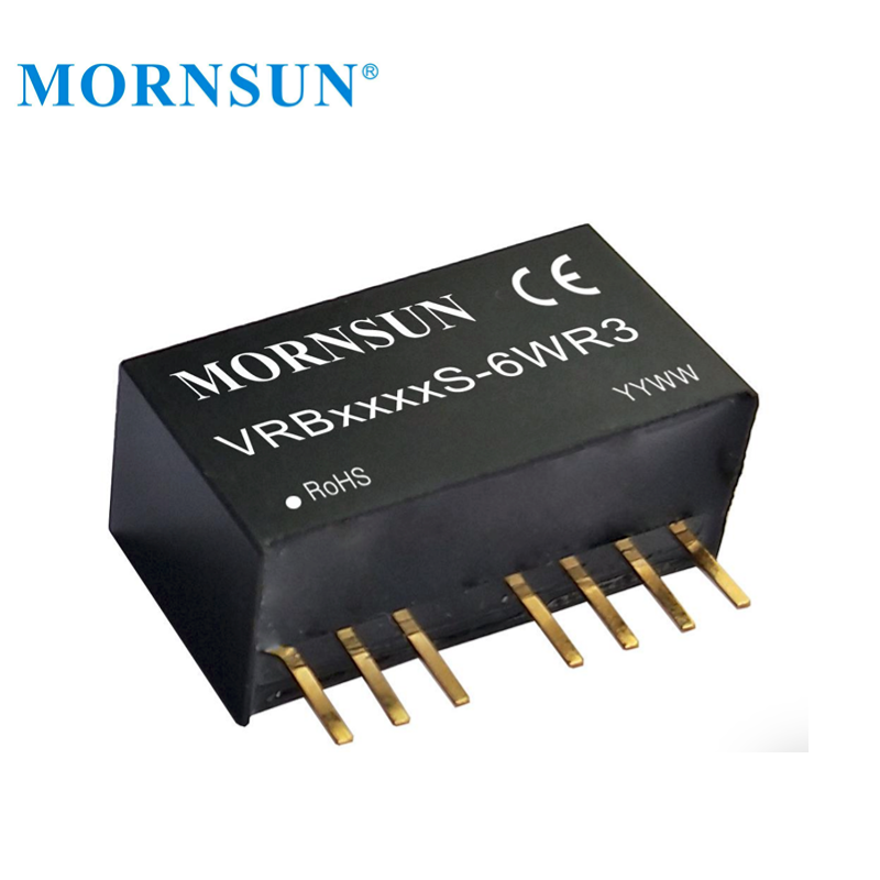 Mornsun 6W DC to DC Converter 9V-18V 15V 12V to 9V VRB1209S-6WR3 with 3 Years Warranty