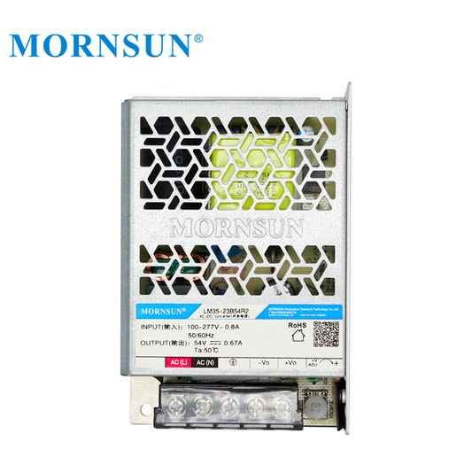 Mornsun SMPS AC DC LM35 110/220VAC Switching Power Supply 5V 12V 15V 24V 36V 48V 54V 35W Enclosed Single Power Supply