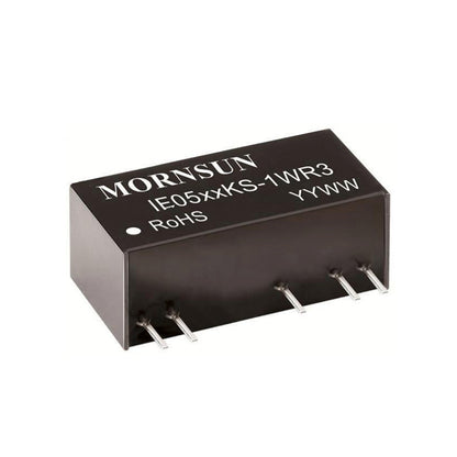 Mornsun IE0509KS-1WR3 Fixed Input SIP DUAL Output 5V To 9V 1W DC/DC Converter Step UP Converter