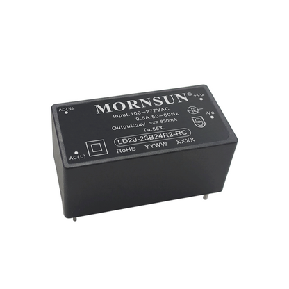 Mornsun LD20-23B12R2-RC 5W Original 12V Open Frame Power Supply 12V SMPS 20W AC DC Power Module Switching Power Supply