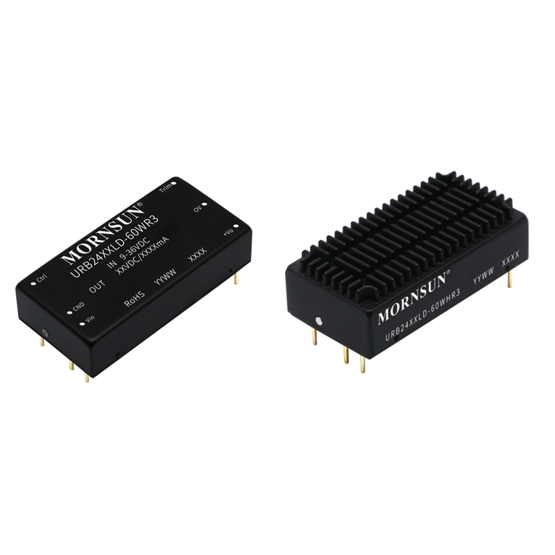 Mornsun URB2415LD-60W DC DC Converter Power Isolated Converters Modules 24V 9V 36V Input to Single Output 15V 60W For PCB