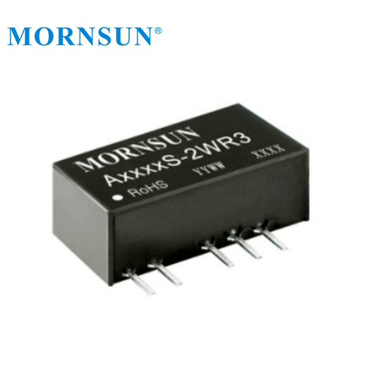 Mornsun A0515S-2WR3 DUAL Output Fixed Input 2W DC DC Converter 5V to 15V 2W Step Up Boost Converter