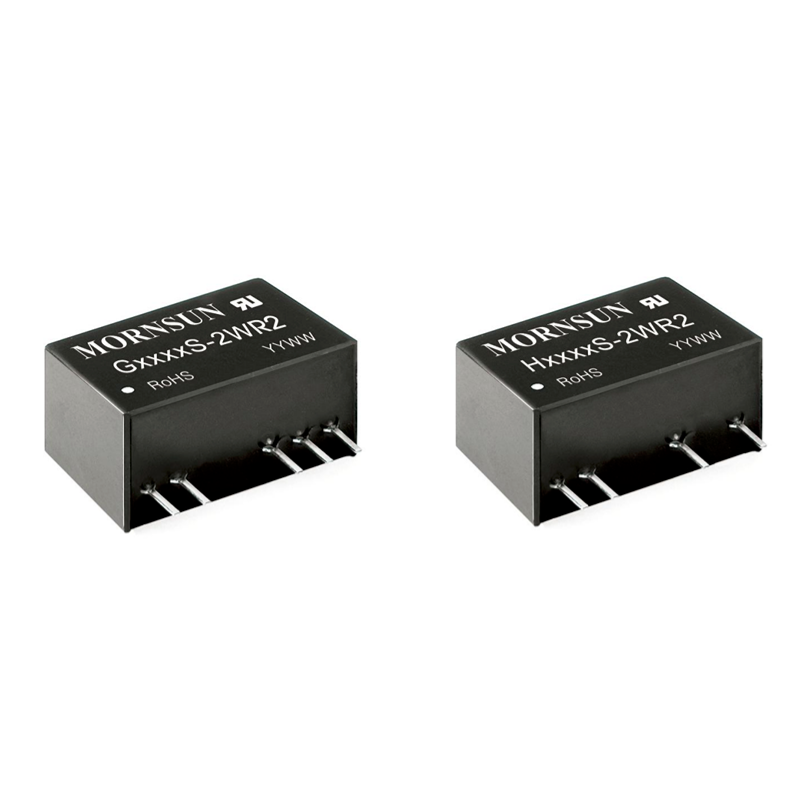 H0512S-2WR2 Fixed Input 2W 5V Input Mornsun Step Up 5V To 12V 2W DC Converter