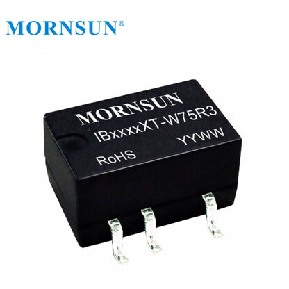 Mornsun IB0512XT-W75R3 Fixed Input 5V To 12V 0.75W Power Supply Step Up Converter DC Buck Converter Module