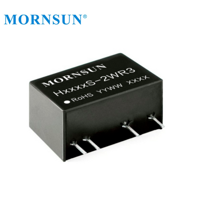 Mornsun H2424S-2WR3 Fixed Input Single Output 2W 24V to 24V 2W Voltage Converter DC DC Converter 24V 2W