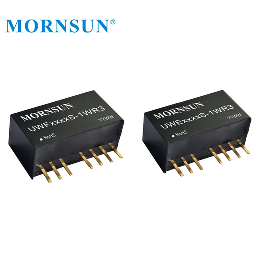 Mornsun UWF1212S-1WR3 Step Down DC DC Converter 4.5V-36V 24V To 12V for Industrial Control Medical Electric Power