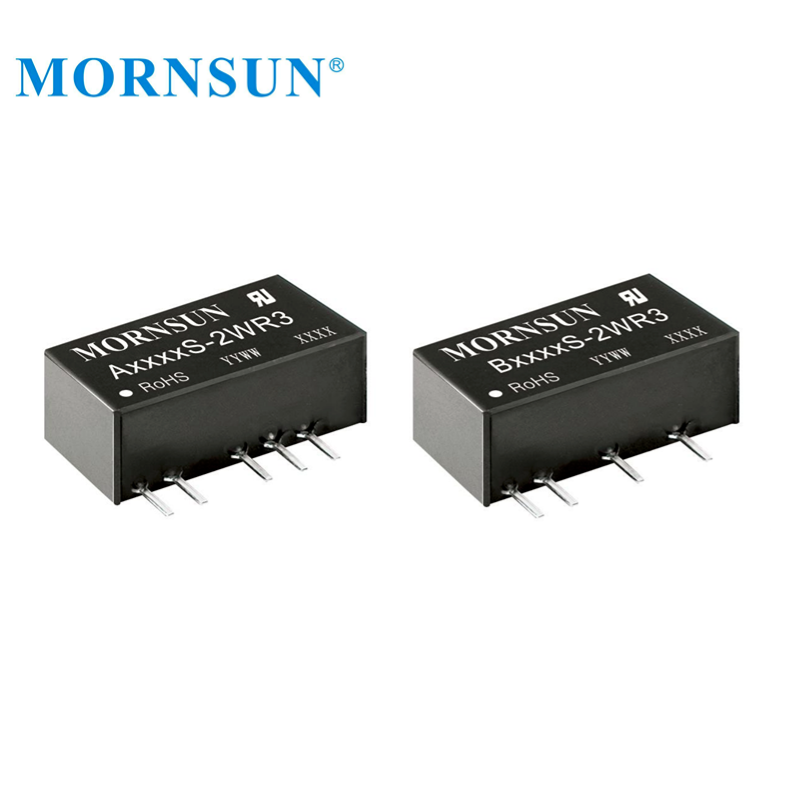 Mornsun A2405S-2WR3 DUAL Output 24V Input Step Down Power Supply 24 to 5V 2W DC DC Converter