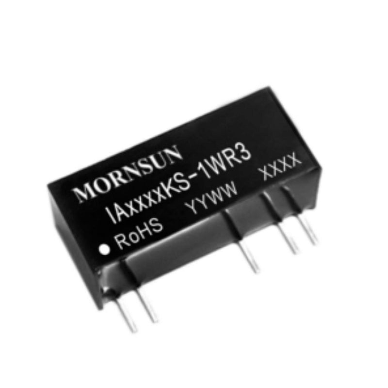 Fixed Input DUAL Output 1W 12V To 9V 1W DC Converter IA1209KS-1WR3 Mornsun DC DC Converter