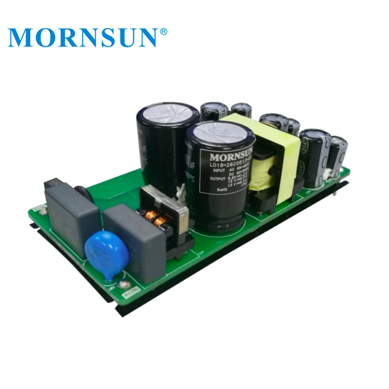 Mornsun LO18-26C0513-03 Triple Output Open Frame 5.6V 13V 18W AC To DC Industrial Power Supplies For Medical Industry Automation