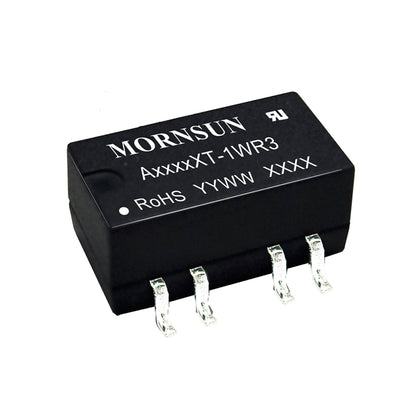Mornsun A1215XT-1WR3 Hot Sells DUAL Output DC DC Converter 12V to 15V 1W  Power Supply Module