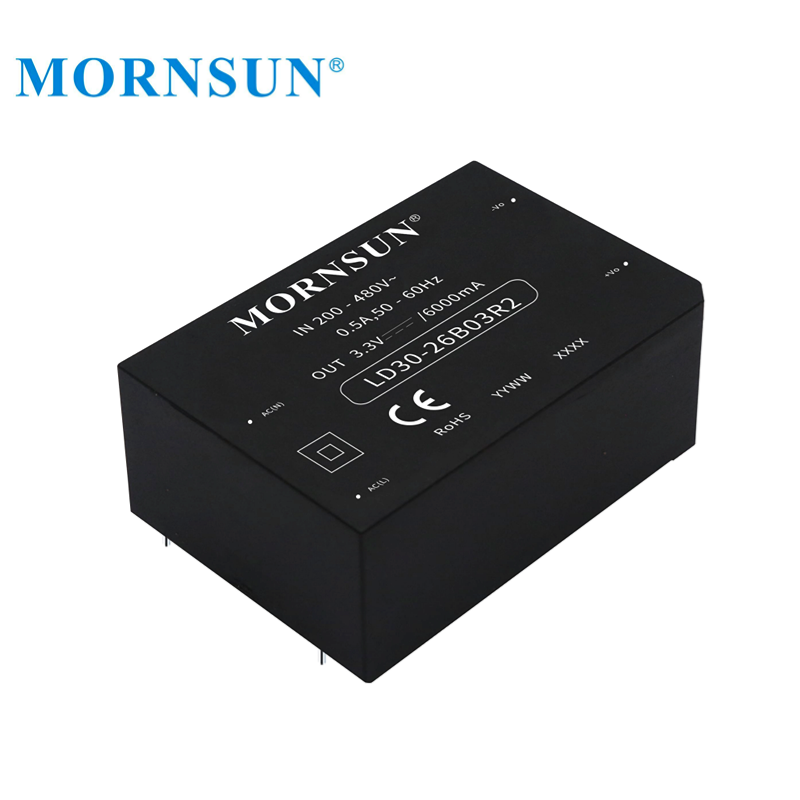 Mornsun LD30-26B12R2 OEM ODM Compact 85-264VAC To 12V 30W AC DC Green Power Supply Step Down Module Buck Converter