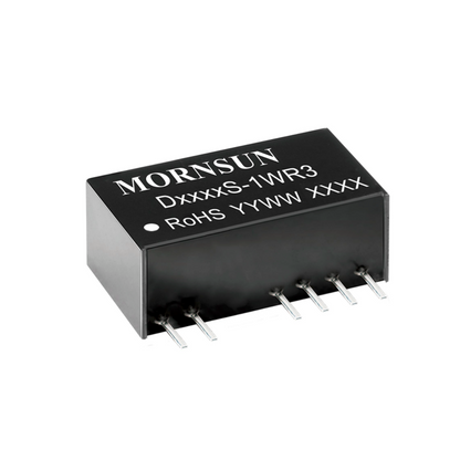 DUAL Output Fixed Input 12V To 5V 1W DC/DC Converter Mornsun Step Down Converter D120505S-1WR3