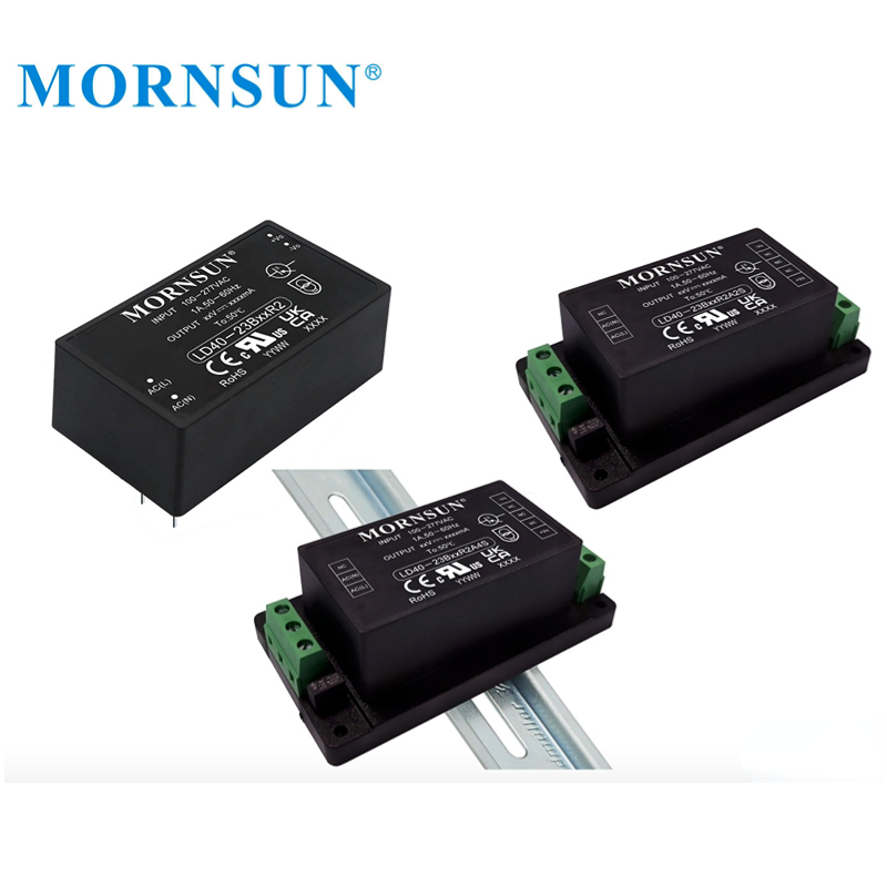 Mornsun LD40-23B15R2 Ultra-wide AC/DC Power Supply AC DC 15V 2.6A 40W Green Power Supply for Industrial Control Smart Home - FEISMAN POWER