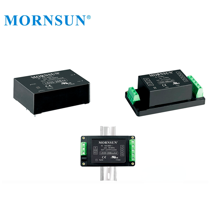 Mornsun LD20-26B03 OEM ODM Compact 85-264VAC To 3.3V 12W AC DC Green Power Supply Step Down Module Buck Converter