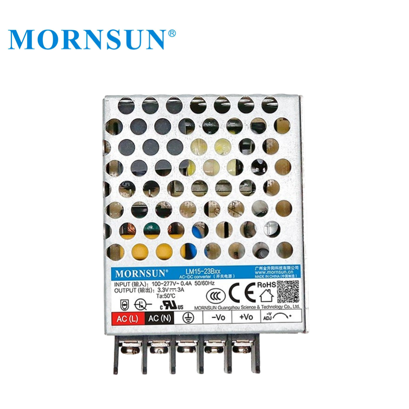 Mornsun Industrial Power Supply LM15 AC-DC 15W 3.3V 5V 12V 15V 24V 48V SMPS Switch Power for LED Strip CCTV