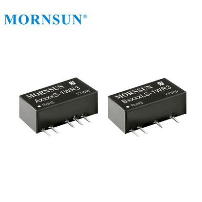 Mornsun A0524S-1WR3 Fixed Input DUAL Output SMD 5V To 24V 1W DC/DC Converter Step Down Converter