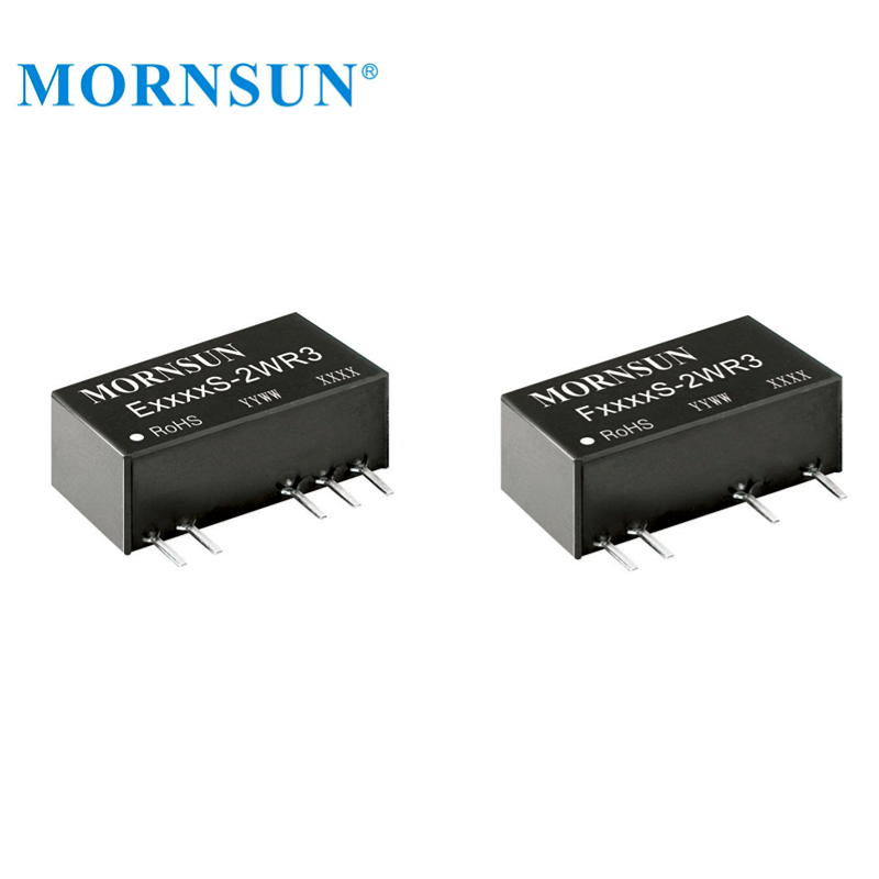 Mornsun F0505S-2WR3 Fixed Input 2W DC DC Converter 5V to 5V 2W Step Up Boost Converter