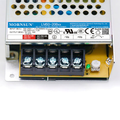 Mornsun LM50-23B54R2 Power Supply Switching Mode Power 50W 600W 54V Output 54V Power Supplies SMPS