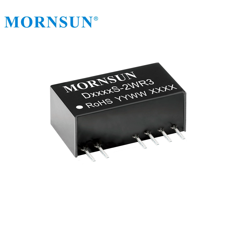 Mornsun D240505S-2WR3 Fixed Input Dual Output DC DC Input 24V to 5V 2W Output Step down Converter Buck Module
