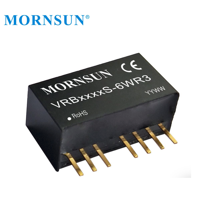 Mornsun VRB2412S-6WR3 36V to 12V Power Supply 24V to 12V 6W DC DC Converter for Industrial Control Medical