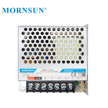 Mornsun Power LM60-10A15 AC DC 15V 60W SMPS DUAL Output 15V 60W Enclosed Switching Power Supply