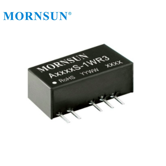 Mornsun A0305S-1WR3 Fixed Input Unregulated DUAL Output 3.3V To 5V 1W DC/DC Converter Step Up Converter