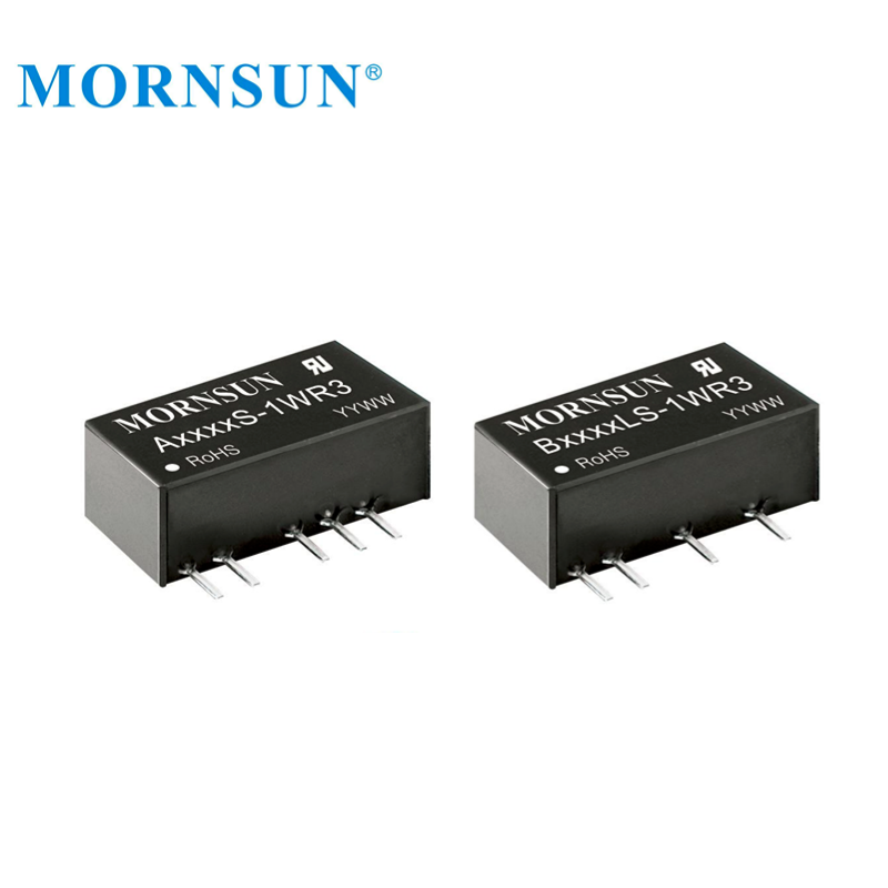 Mornsun A0509S-1WR3 DUAL Output Fixed Input 5V To 9V 1W Power Supply Step Up Converter DC Converter Module