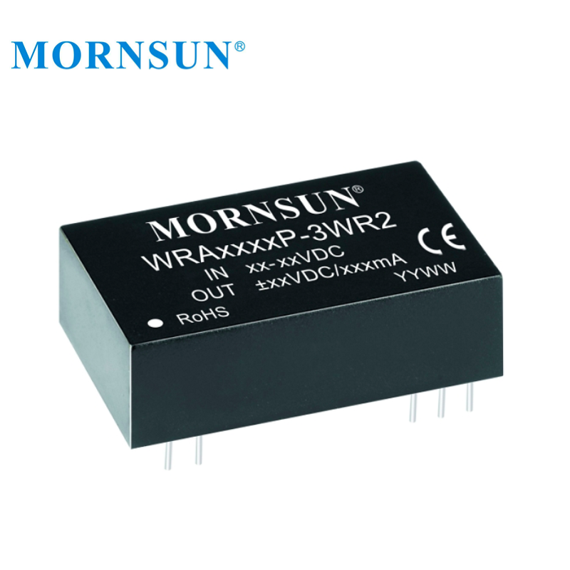 Mornsun WRA2415P-3WR2 18V-36V Input Step Down Voltage Regulator to 15V 2W DC DC Power Supply Mini Voltage Buck Converter