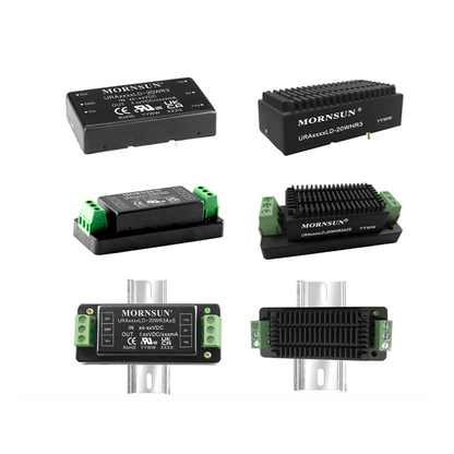 Mornsun URB2424LD-20 Ultra-wide 9V-36V Input Step Down Voltage Regulator to 24V 20W DC DC Power Supply Mini Voltage Buck Convert