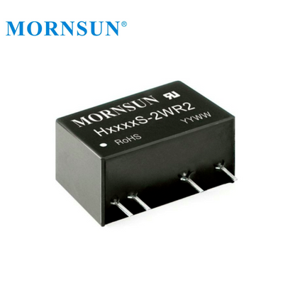 Mornsun H1515S-2WR2 Fixed Input 2W Reliable Railway 15v DC to 15V 2W DC Buck Converter Power Supply