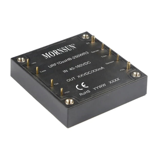 Mornsun URF1D24HB-250WR3 Board Mount DC-DC Converters 250W 24V 110V 40-160VDC - FEISMAN POWER