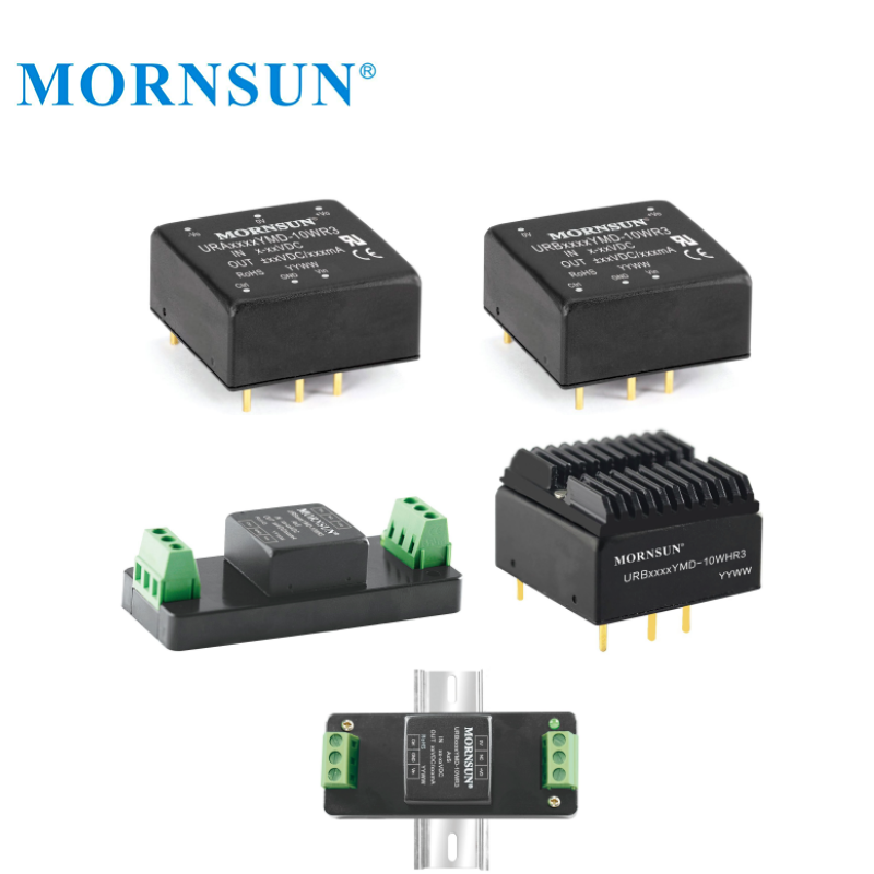 Mornsun URB4805YMD-10WR3 Ultra-wide Input 10W DC DC Converter 60V 54V 75V to 5V Step Down Boost Converter