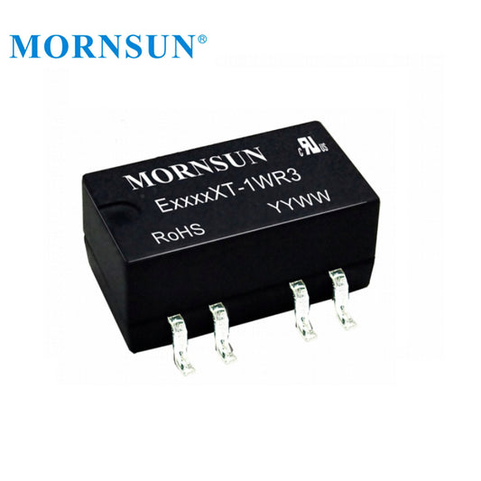 Mornsun DUAL Output 1W DC to DC Converter 3.3V to 12V 1W E0312XT-1WR3 with 3 Years Warranty