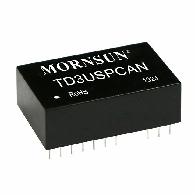 Mornsun Protocol Conversion Module Converts TD3USPCAN CAN Bus Network and Serial Port to Ethernet Transceiver Module - FEISMAN POWER