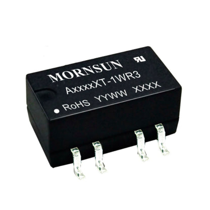 Mornsun A1215XT-1WR3 Hot Sells DUAL Output DC DC Converter 12V to 15V 1W  Power Supply Module