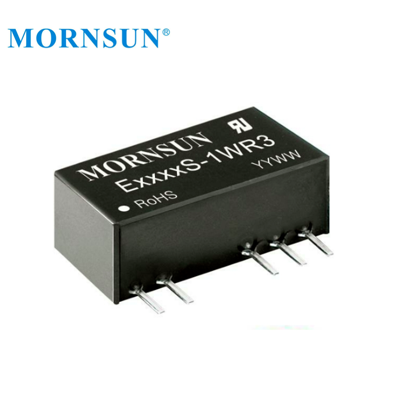 Mornsun E0509S-1WR3 Fixed Input DUAL Output  1W 5V to 9V 1W DC DC Converter with CB CE Approved