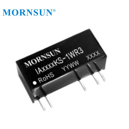 Mornsun IA0512KS-1WR3 Fixed Input 5V 1W DC Convertisseur DUAL Output 5VDC to 12V 1W DC/DC Converter