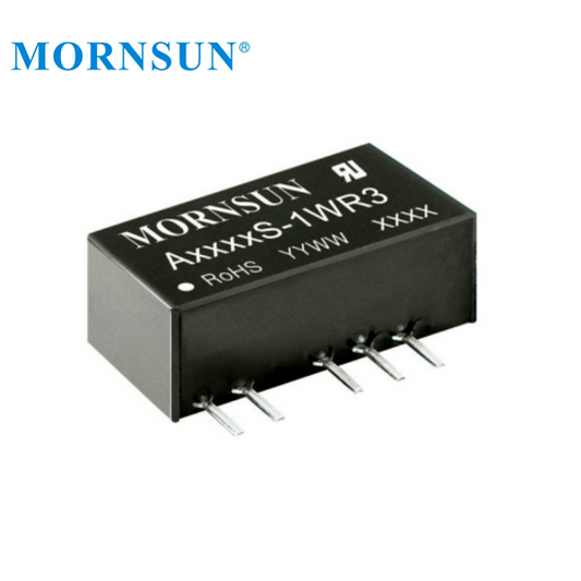 Mornsun A1224S-1WR3 DUAL Output DC DC Voltage Converter DC 12V To 24V 1W Step Up Regulator For Industrial Control Medical