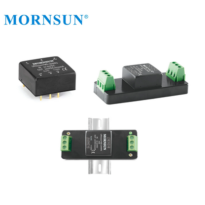 Mornsun URA4815YMD-20WR3 DUAL Output IEI 20W DC/DC 18~75V 54V 48V 36V 24V input 15V Output Converter Module - FEISMAN POWER