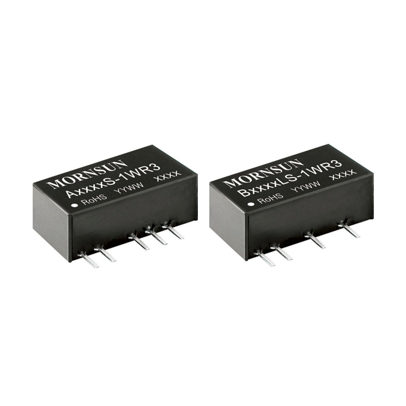 Fixed Input 1W DC-DC Converter 3.3V 1W A0303S-1WR3 Mornsun 3.3VDC to 3.3V 1W DC Converter