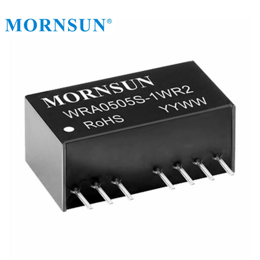 Mornsun Power Converter WRA0512S-1WR2 5V 4.5-9VDC 1W Single Output 12V DC DC Converter