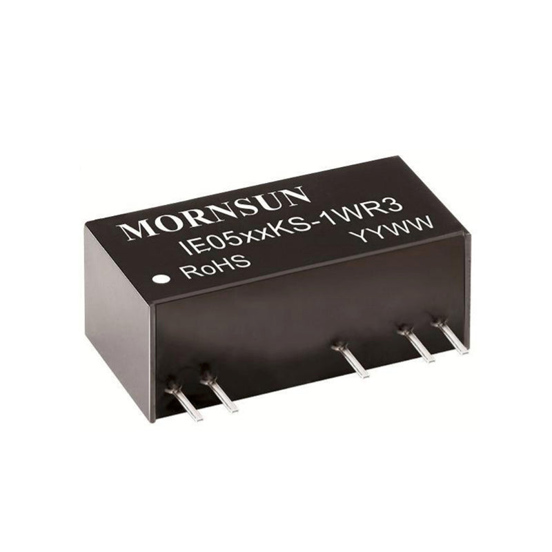 Mornsun IE0512KS-1WR3 Isolated 5V Input DUAL Output 12V 1W DC DC Converter Power Converters Modules For PCB
