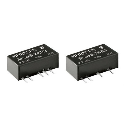 Mornsun A2415S-2WR3 DUAL Output Fixed Input 24V to 15V 2W Step Down Converters 24 to 15V 2W DC DC Converter