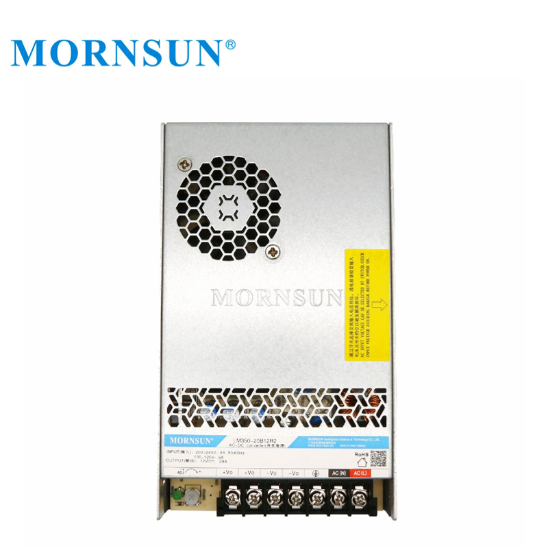 LM350-20B24R2 Industrial Power Supply Mornsun 350W 24V 14.6A Single Output AC DC Power Supply for LED Strip CCTV