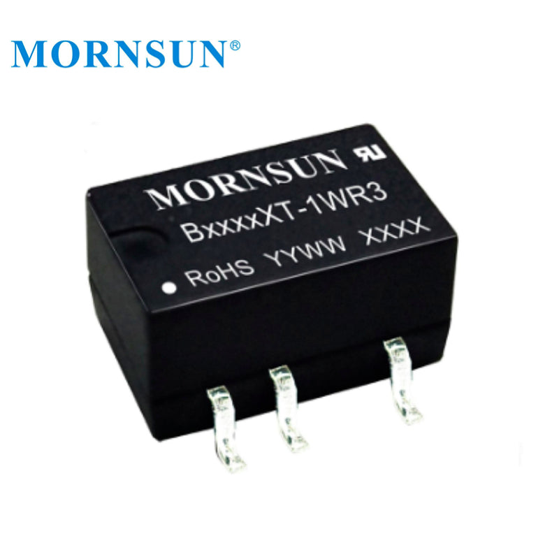 Mornsun B1224XT-1WR3 Fixed Input 12V to 24V Step Up DC 24V 1W Converter Module Adjustable