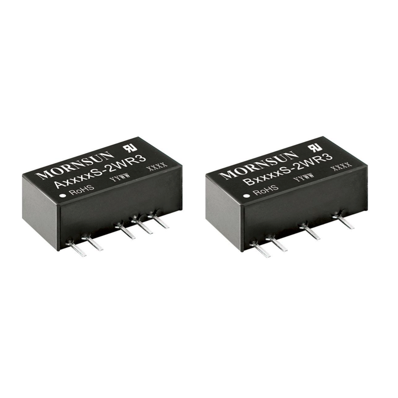 Mornsun A1209S-2WR3 DUAL Output Fixed Input 12V DC to DC Converter Step Down 12v To 9V 2W Converter