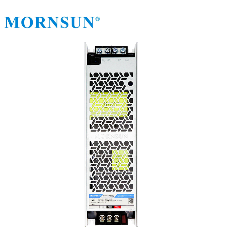 Mornsun SMPS LMF200 200W 5V 12V 24V 36V 48V AC to DC Transformer 85-305VAC Power Supply For Medical CCTV LED Strips with PFC